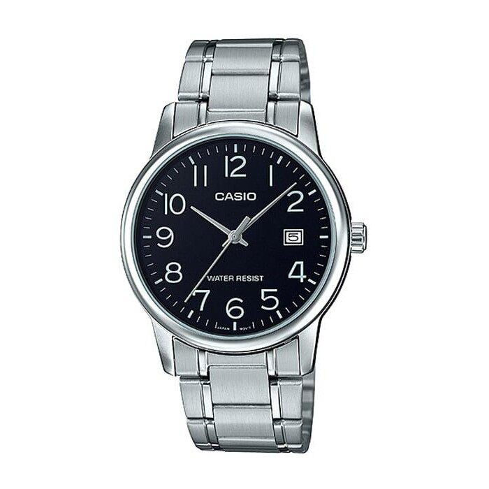Đồng hồ nam dây thép không ghỉ casio mtp-v002d-1budf