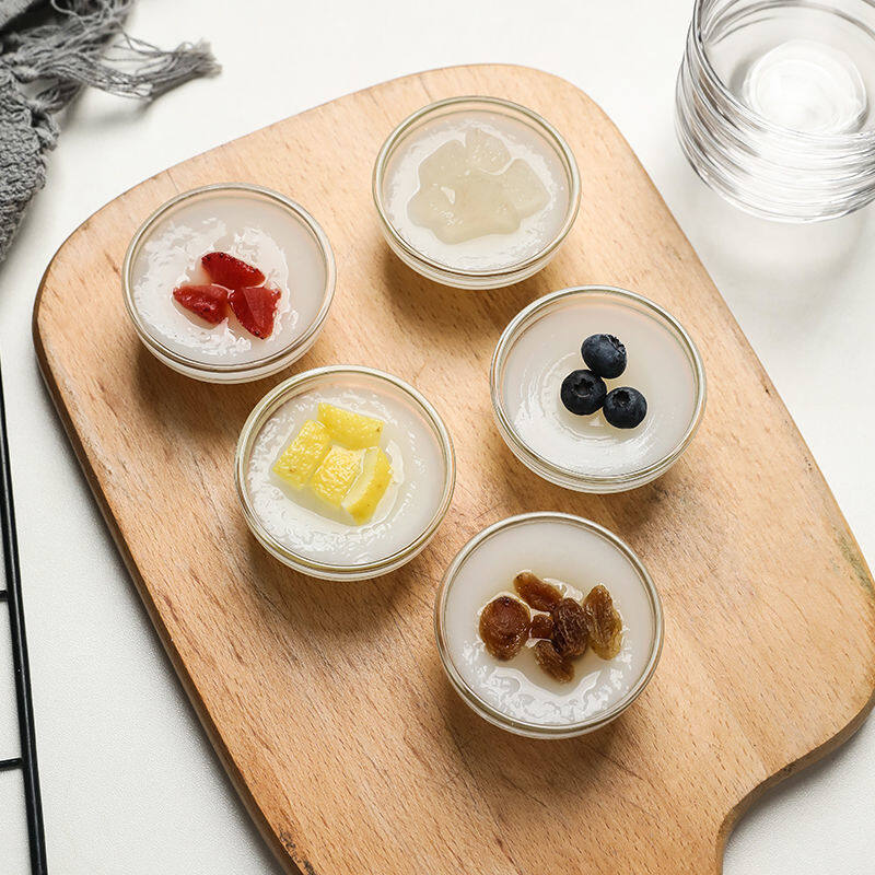 Bộ 10 bát thủy tinh bát chuẩn bị nhỏ bát phục vụ bát salad thủy tinh để chuẩn bị nhà bếp món tráng miệng, dips, đĩa kẹo