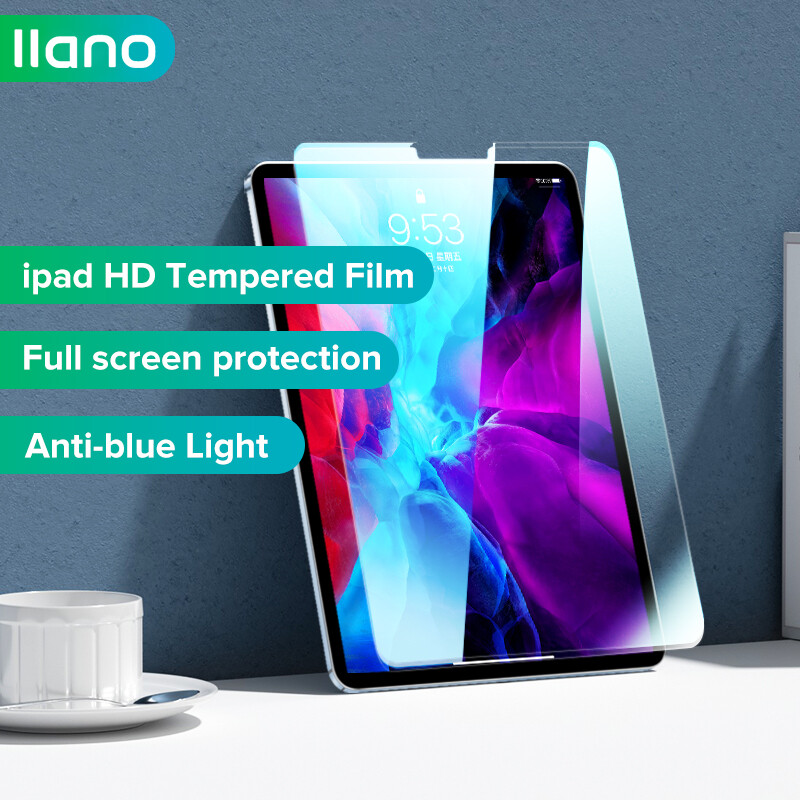 Llano miếng dán bảo vệ màn hình chống xanh cho ipad miếng dán kính cường lực chống trầy xước bảo vệ màn hình hd siêu rõ dành cho ipad air/ipad pro/ipad, mini