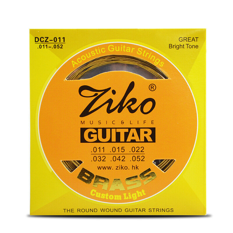 🎶🎵dây đàn guitar acoustic ziko li ou một bộ 6 đàn guitar chống gỉ qinxian một dây đơn xuân sáu bộ đầy đủ xuân