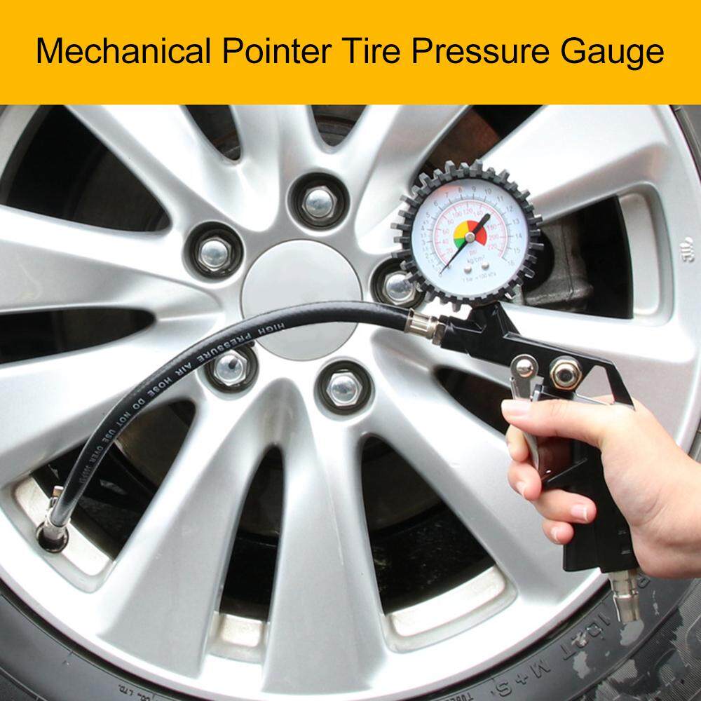 BRISKY ความแม่นยำสูงความดันช่วงการวัด 0-220psi; 0 - 16bar มาตรวัดลมยางความดันยางเกจวัดความดันสำหรับรถยนต์จักรยานยนต์จักรยาน BRISKY ความแม่นยำสูงความดันช่วงการวัด 0-220psi; 0 - 16bar มาตรวัดลมยางความดันยางเกจวัดความดันสำหรับรถยนต์จักรยานยนต์จักรยาน