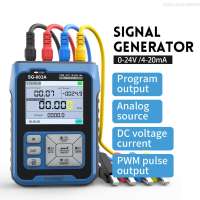 FNIRSI Portable Handheld 0-10V 4-20mAh Adjustable Current Voltage Simulator Signals Generator Sources Calibrator Transmitters with 2.4 Inch LCD Display Screen