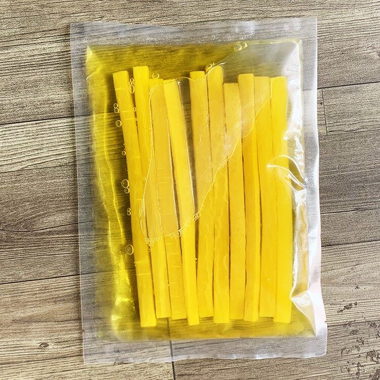 10 Thanh Củ Cải Vàng Thái Sợi Làm Kimbap Hàn Quốc
