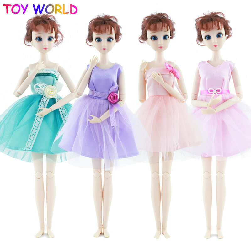 Búp Bê Bjd Bộ Đầy Đủ 30Cm, Bán Barbie Fairyland Giá Rẻ 1/6 Búp Bê BJD Trang Điểm Cơ Thể Búp Bê Bé Gái Công Chúa Đẹp Mắt 3D Đồ Chơi Nhựa Tự Làm Cho Bé Gái