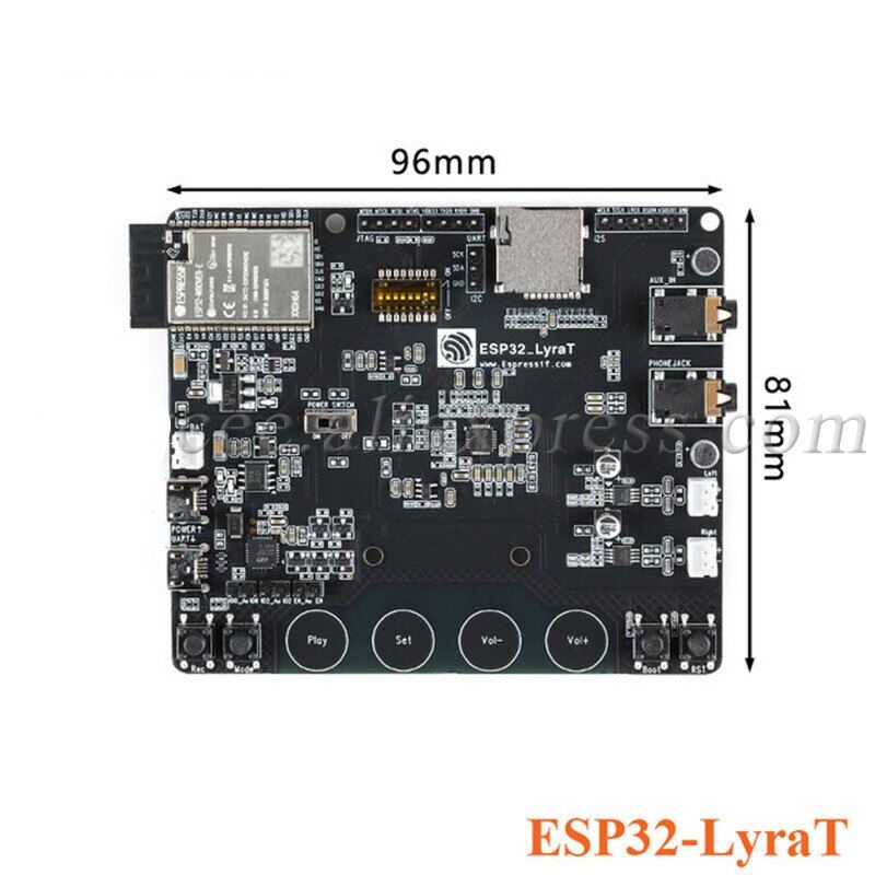 ESP32-Lyrat Esp32 Lyrat-Mini Giọng Nói Âm Thanh bảng mạch phát triển ESP32-WROVER-B Wifi mô-đun không dây Màn hình TFT Máy Ảnh Di Động Phụ Kiện Âm Thanh