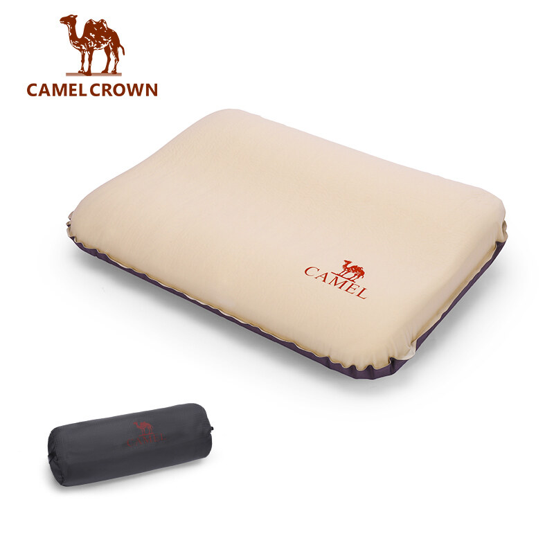 CAMEL CROWN Gối bơm hơi 3D latex dễ mang đi cắm trại-INTL