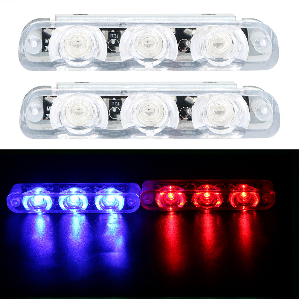 Báo Khẩn Cấp Hậu Sau Đèn Tự Động Phụ Kiện 2 Chiếc Xe Ô Tô, Xe Tải Xe Máy Cảnh Sát Đèn LED Phanh Dừng Đèn 12V 4 Đèn LED Ánh Sáng Nhấp Nháy