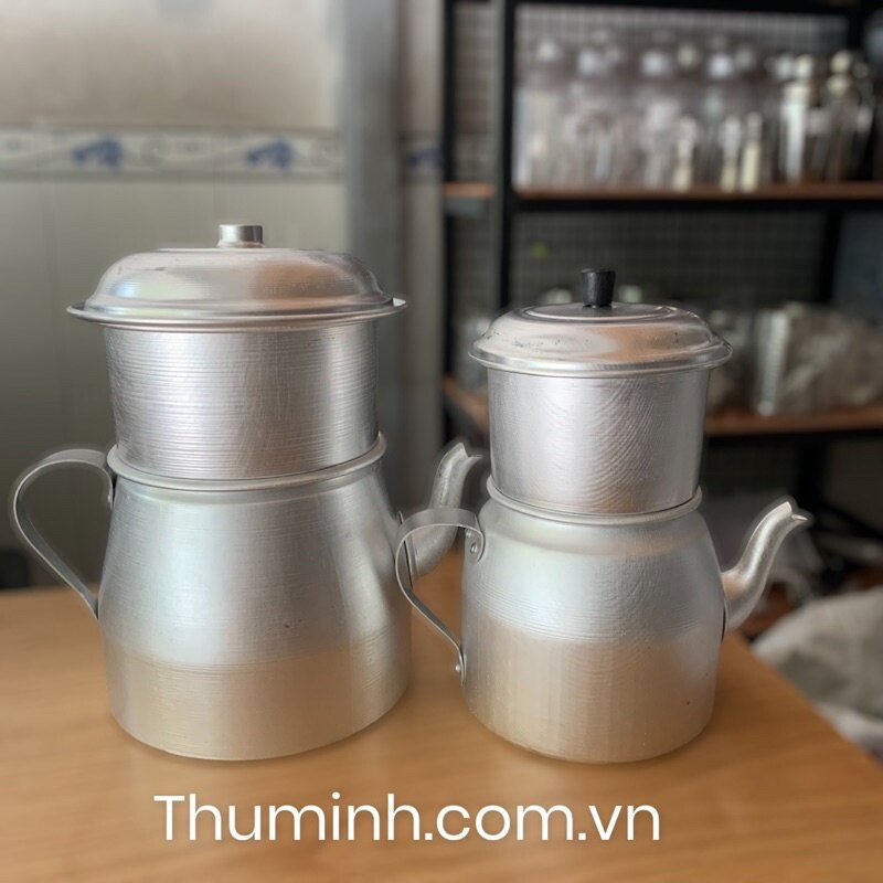 Phin pha cafe nhôm cỡ lớn 1 lạng-2 lạng
