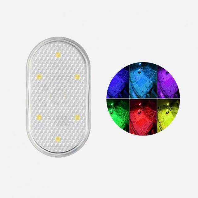 【】 Sạc USB Đèn đọc sách báo trần LED Đèn đọc sách tủ tủ quần áo phòng ngủ xe cảm biến cảm ứng không dây đèn ngủ đèn khẩn cấp