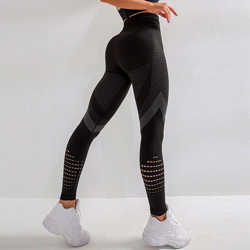 Sport Out Leggings Tight Up Leggings Seamless Push Yoga Pants Gym Wmuncc Energy Running Women Fitness High Hollow Training Equipment