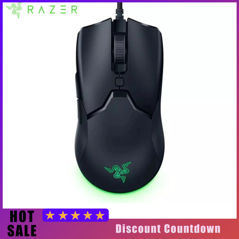 Razer Viper Chơi game mini chuột siêu Thiết kế ánh sáng đèn RGB 8500 dpi optail Cảm biến chuột
