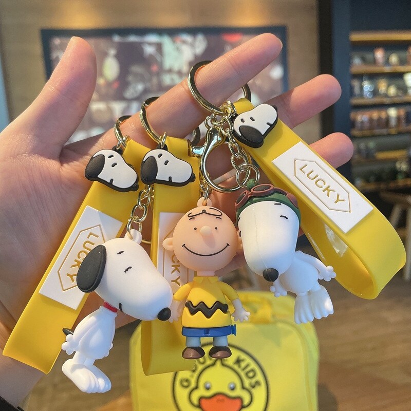 [Hesers]℡┇❁ Móc Khóa Búp Bê Hoạt Hình Dễ Thương Phụ Kiện Xe Hơi Cá Tính Đồ Trang Trí Túi Xu Hướng Quà Tặng Nhỏ Sáng Tạo