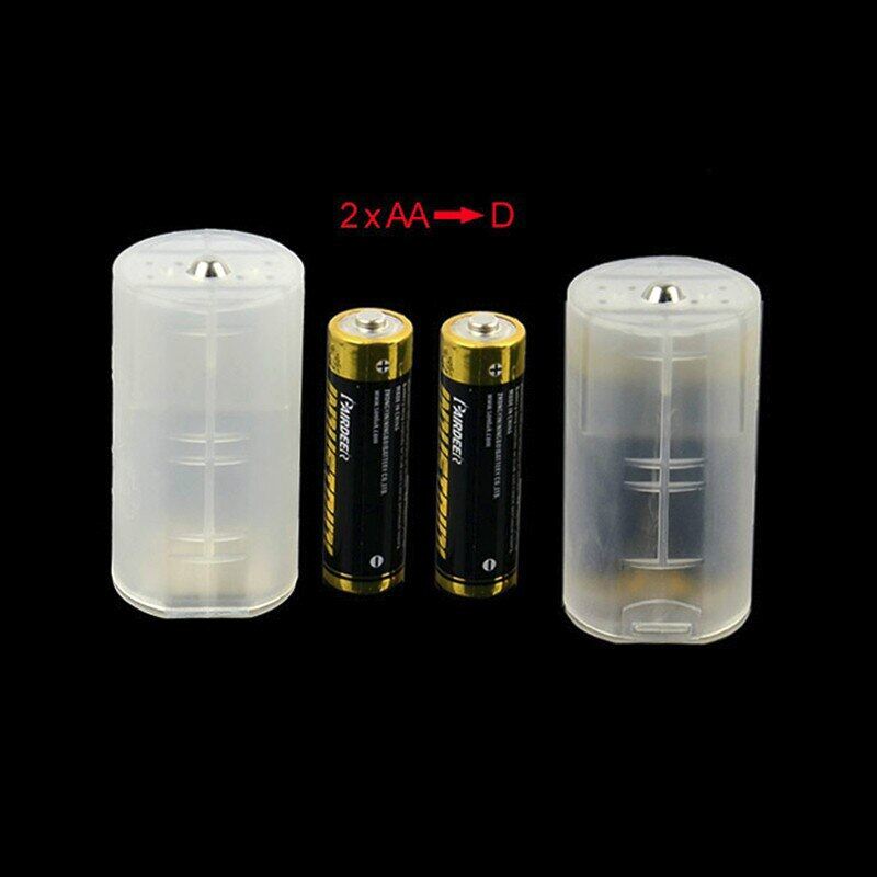 Hộp đựng pin cỡ 2 aa sang d bộ chuyển đổi hộp pin bộ chuyển đổi bộ chuyển đổi 2 * aa sang d cho pin 2aa sang d