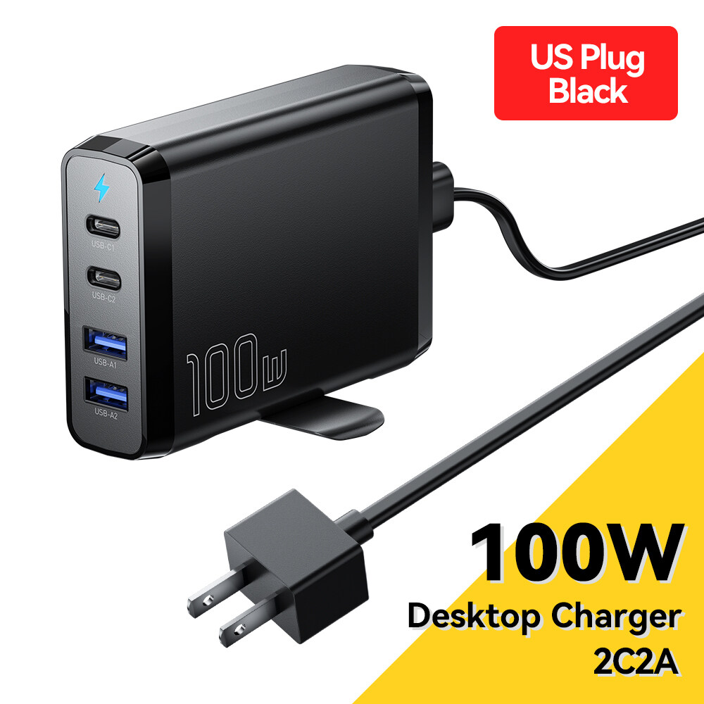 Essager 120W Gan Sạc 100W loại USB C Sạc Máy Tính Xách Tay 100W Pd QC 4.0 3.0 sạc nhanh Cho iPhone M