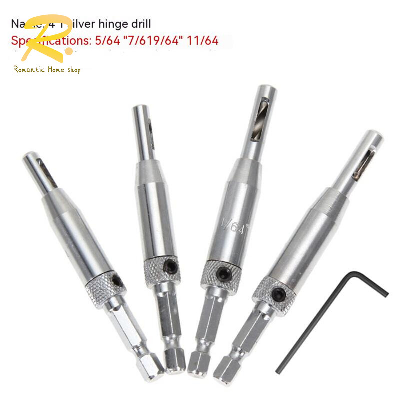 Self Centering Hinge Drill Bit Door Window Cabinet Cupboard Hinge Drilling Hole Cutter Woodworking Center Drill Bit