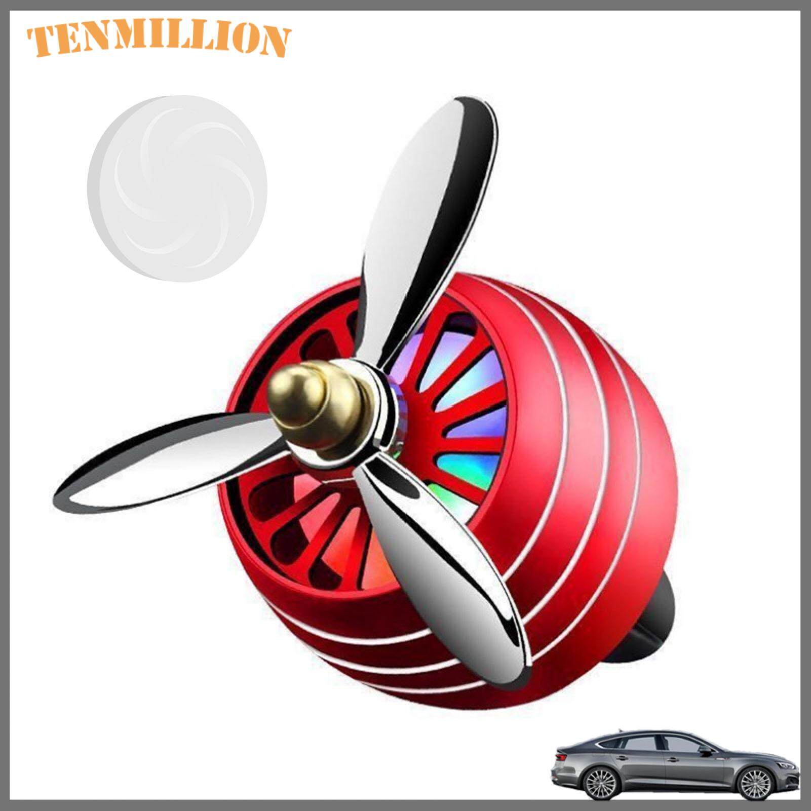 Car Perfume Easy to Install Fresh Scent Propeller Shape Vehicle Fan