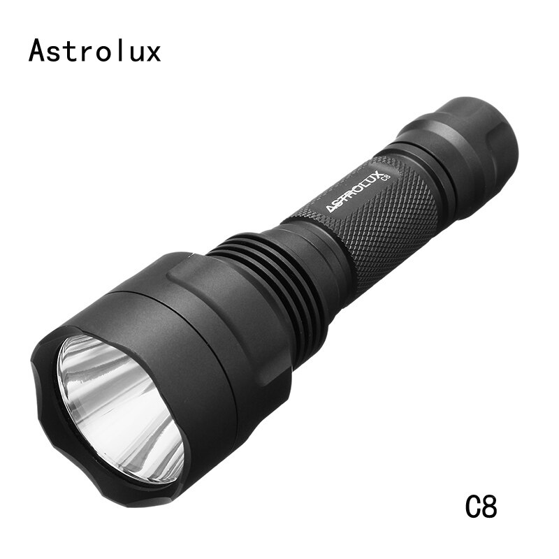 Astrolux C8 XP-L HI 1300Lumens 7/4 Chế Độ A6 Driver LED EDC Đèn Pin Chống Thấm Nước 18650 Pin Đèn Pin Ngoài Trời