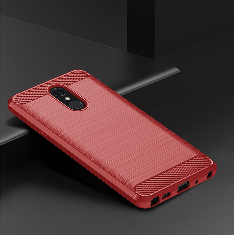 Ốp Lưng LG Q9 One Ốp Lưng Silicon Mềm TPU Sợi Carbon Ốp Lưng Điện Thoại Vỏ Giáp LG Q9One