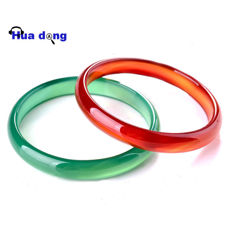 Vòng Tay Ngọc Mã Não, Vòng Tay Ngọc Bích Màu Đỏ Và Màu Xanh Lá Cây Là Tùy Chọn