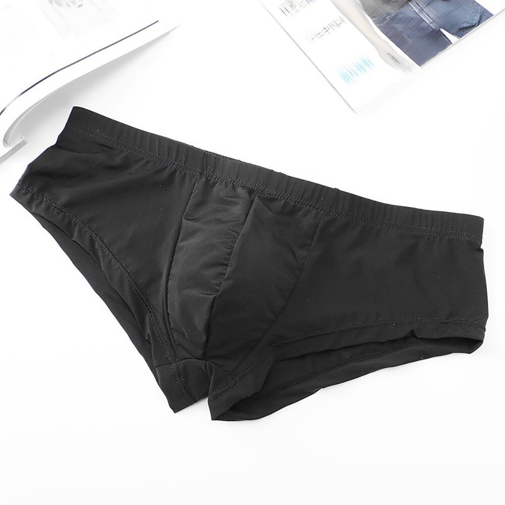 Đồ Lót Nội Y Quần Lót Boxer Túi Phồng, Quần Soóc Thoáng Khí, Quần Lót Quần Lót Đùi Bikini Lụa Băng Cạp Thấp