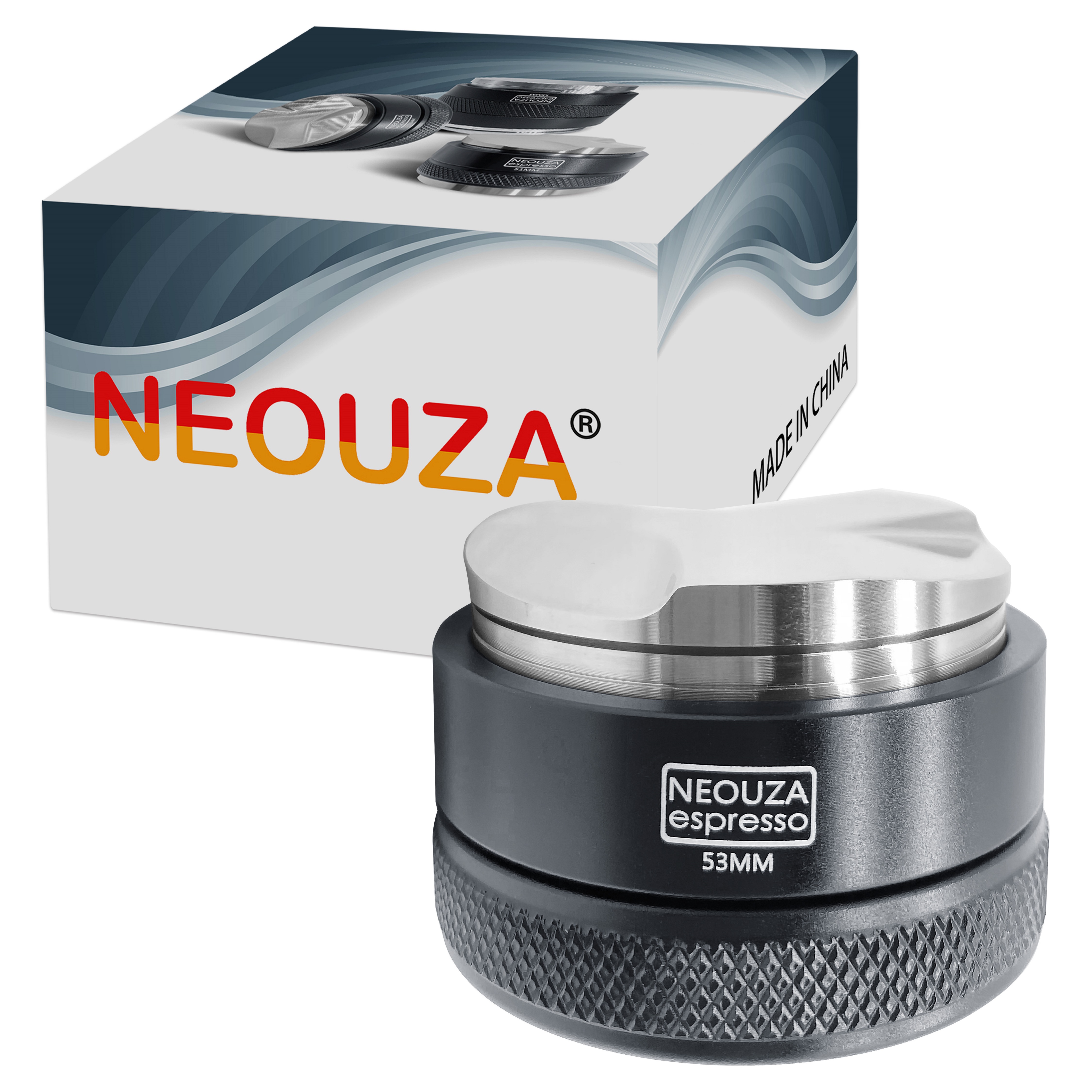 NEOUZA Dụng Cụ Phân Phối Dụng Cụ Nén Cà Phê Cho Máy Pha Cà Phê Espresso Giỏ Lọc Nén 51/53/58Mm Dụng Cụ Làm Phẳng Bộ Lọc Cầm Tay