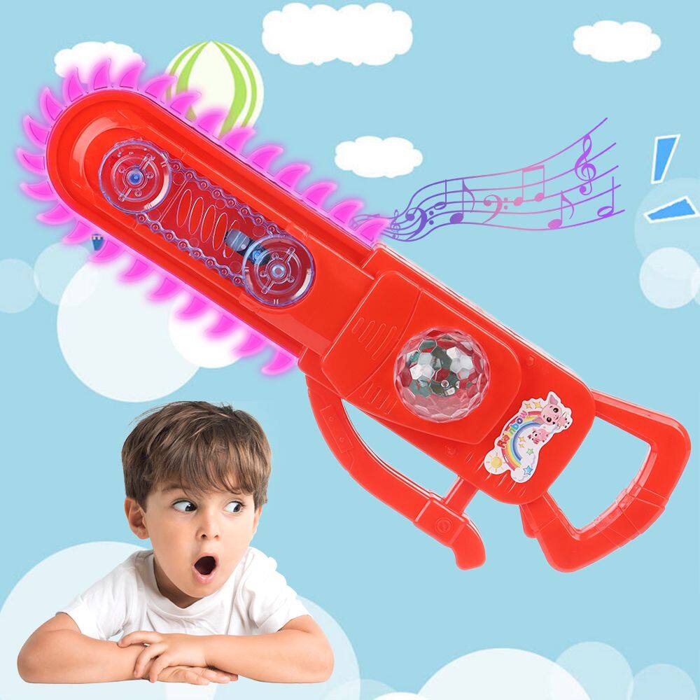 Forelsk mới lạ điện chiếu sửa chữa dụng cụ trẻ em trẻ em đồ chơi cưa xích
