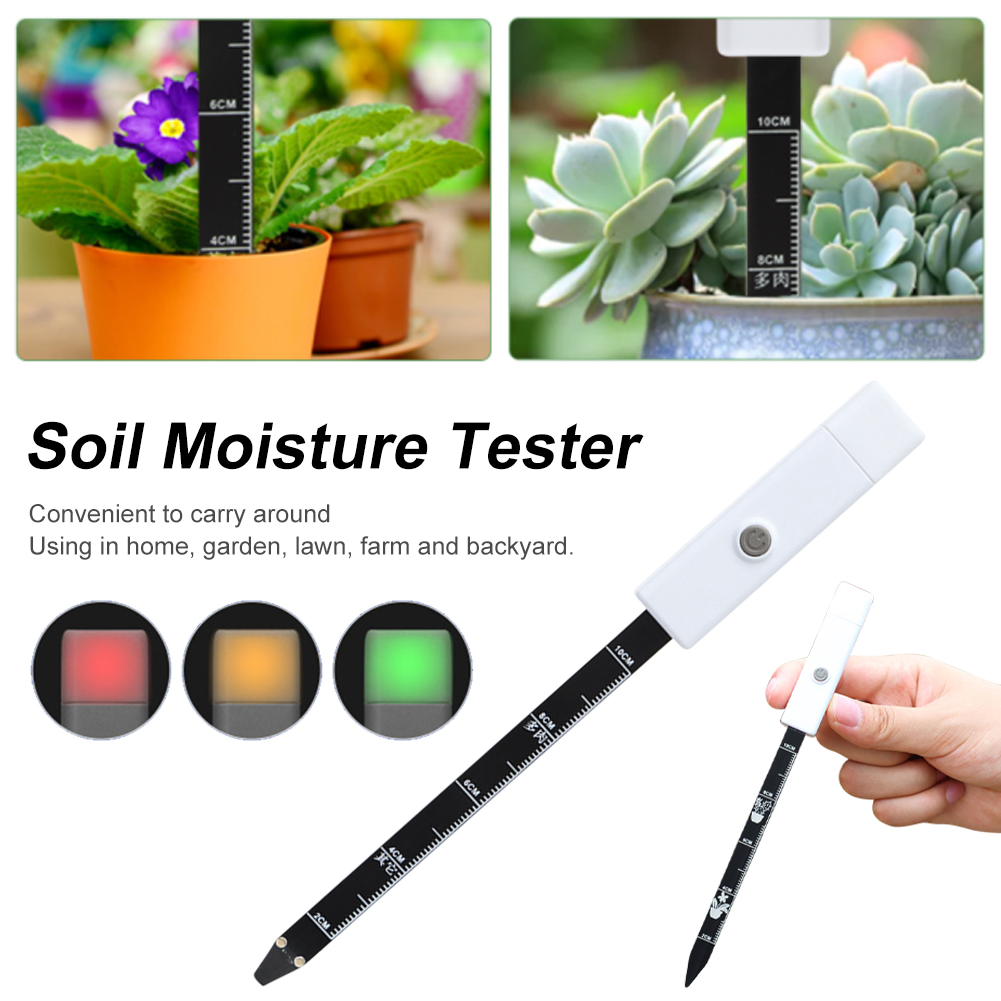 EG【Ready Stock】Soil Moisture Meter Plants Moist Testing Tool Soil Hygrometer Plant Detector Garden Care Humidity Meter For Indoor Outdoor Use ราคา 129 บาท*ส่งฟรี