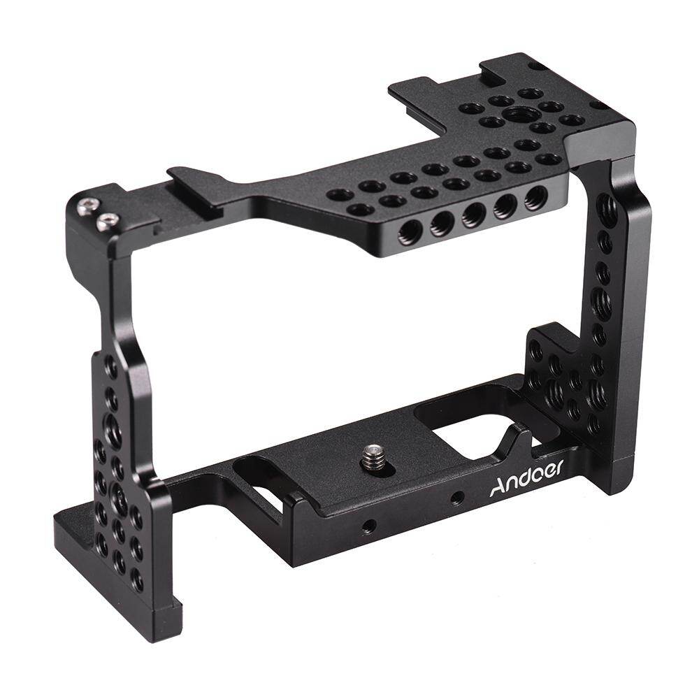 Khung Máy Ảnh Andoer Bộ Ổn Định Làm Phim Quay Video, Vít 1/4 Inch Hợp Kim Nhôm Với Đế Giày Lạnh Dành Cho Máy Ảnh Sony A7II/A7III/A7SII/A7M3/A7RII/A7RIII