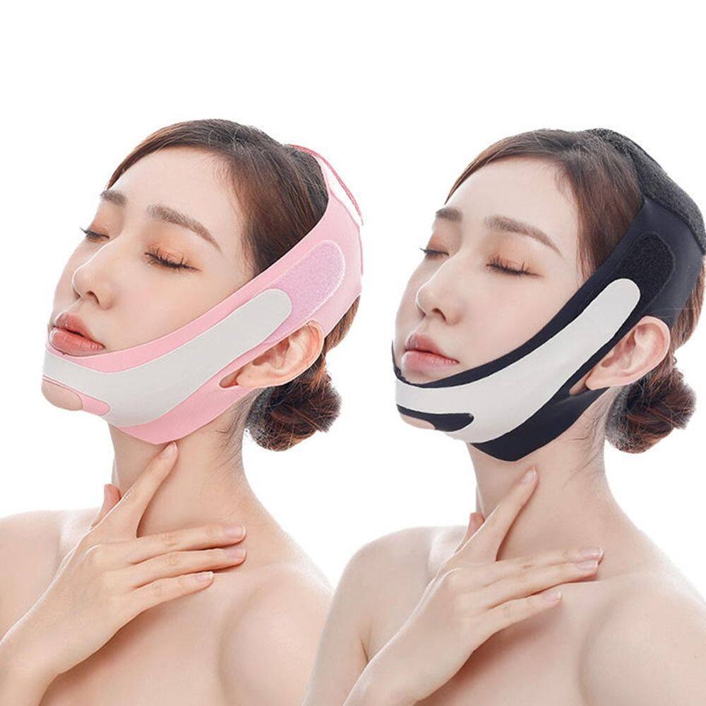 Yuae băng tpu định hình khuôn mặt chữ v giảm hai cằm khi ngủ dụng cụ tạo hình khuôn mặt chữ v dụng cụ hỗ trợ khuôn mặt băng nâng cơ mặt chăm sóc da băng nâng má máy mát xa mặt dây đeo chống nhăn