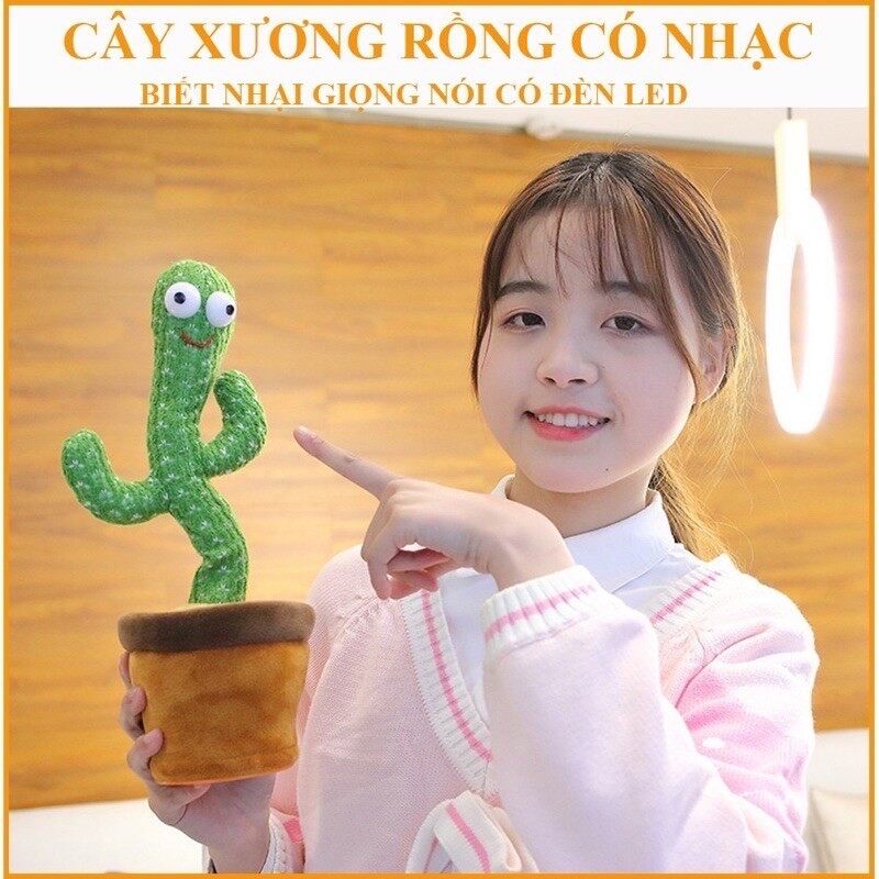 Đồ chơi cây xương rồng nhảy múa 120 bài hát