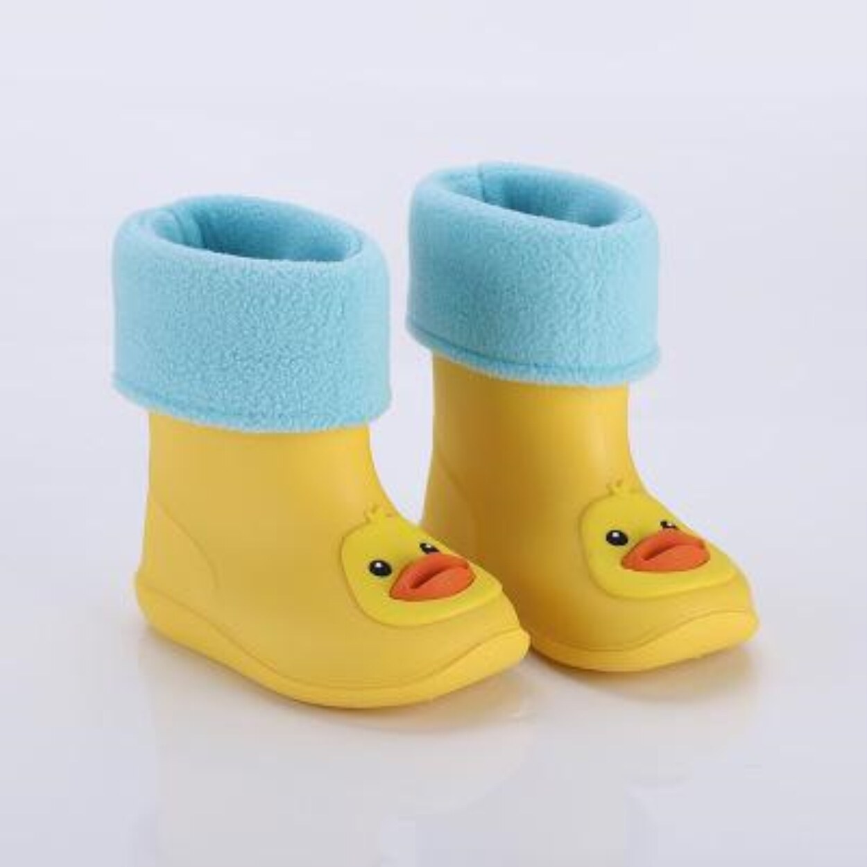 รองเท้าบูทหน้าฝนเด็กสำหรับสาวน้ำกันน้ำรองเท้าเด็กทารกชายยางกันลื่น Boots เด็ก Rainboots Four Seasons ที่ถอดออกได้