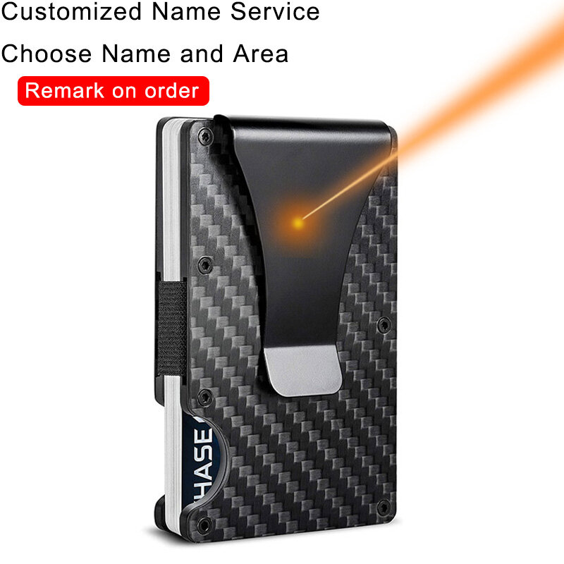 Ví đựng thẻ tên miễn phí mới 2022 ví nam đựng thẻ chống rfid ví kim loại mỏng ví ngắn khóa từ tính cho nam ví đựng sách ẩn thẻ airtag nhỏ cho nữ
