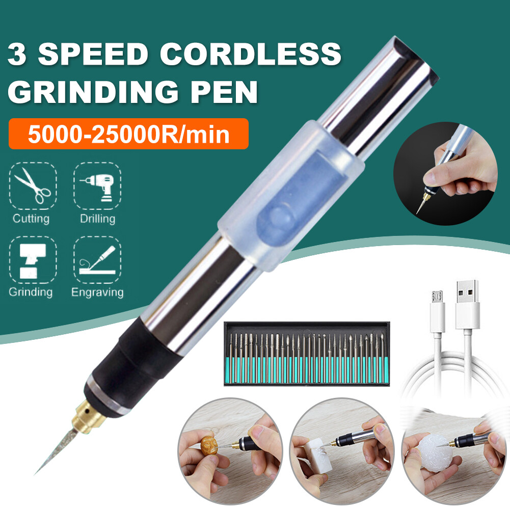 Bút khắc sạc lại được bằng usb bộ dụng cụ khắc không dây chạy điện bút khắc mini tự làm cho trang sức kim cương