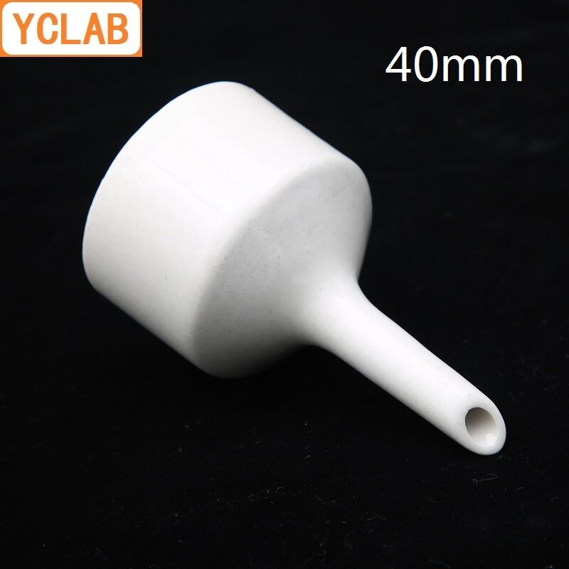 YCLAB 40mm Buchner Funnel Ceramic Pottery Porcelain Earthen Laboratory Chemistry Equipment