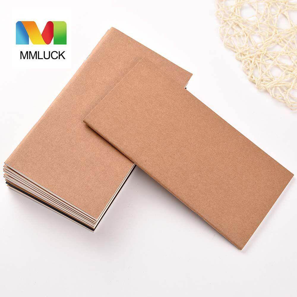 Mmluck du lịch trống vuông Nhật Ký dòng giấy kraft giấy tờ máy tính xách tay