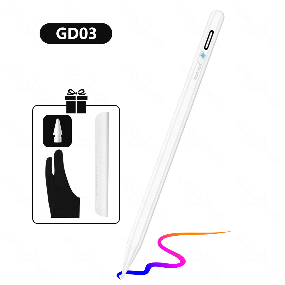 GOOJODOQ Phổ Cho iPad Bút Chì Stylus Pen Cho Apple Pencil 1 2 Cảm Ứng Pen Cho IOS Android Surface Ch