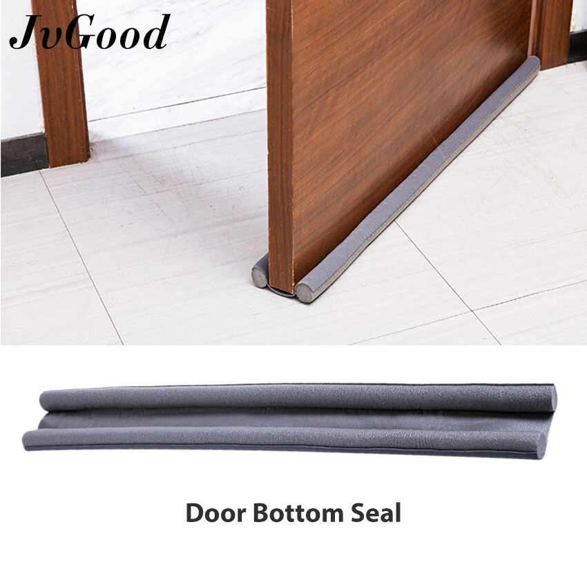 JvGood Door Seal Strip Guard Door Bottom Sealer Stopper Door Seal Gap Sound Proof Under Door Weatherstrip Guard Wind Dust Blocker Door Sealing Stopper