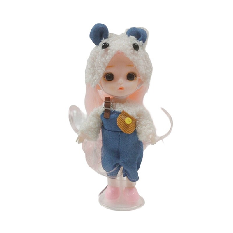 Girl Toy 17 cm Suit, Children Princess Play House, Children Princess Doll