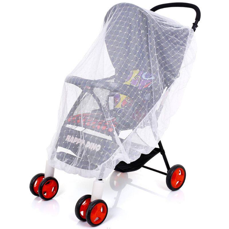 Lưới chống muỗi cho xe đẩy em bé trẻ sơ sinh lưới an toàn xe đẩy cũi xe buggy lưới chống muỗi lưới che phủ toàn bộ xe đẩy