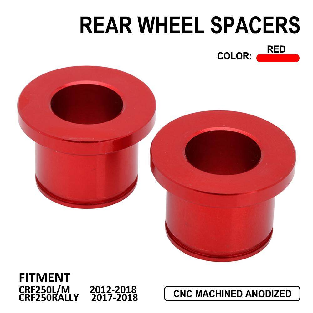 JFG RACING Motorcycle Billet Rear Wheel Hub Spacers For Honda CRF250L CRF250M 2012-2018 CRF250RALLY motocross accessories parts ราคา 148 บาท*ส่งฟรี