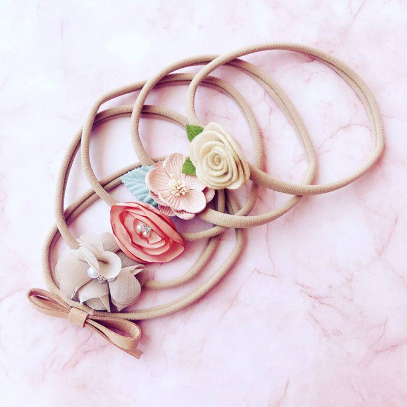 5 Cái/bộ Băng Đô Cho Bé, Băng Đô Trẻ Em Thủ Công Hình Hoa, Đạo Cụ Chụp Ảnh Ngày Lễ Sinh Nhật Đầu Quà Tặng Đồ Trang Sức