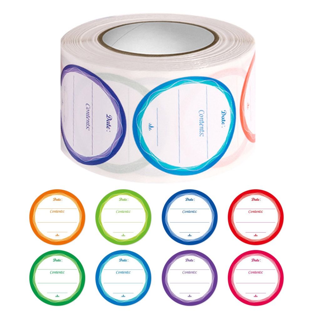 PAN6303936269 Waterproof Refrigerator Food Freezer Removable Food Storage Label Kitchen Sticker Date Content Label Food Stickers