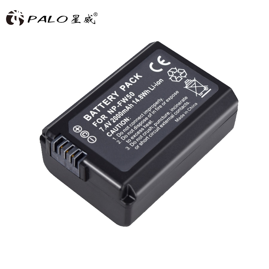 Palo 2000mah np-fw50 npfw50 np fw50 battery for sony alpha a33,a35,a37,a55, slt-a33,slt-a35,slt-a37,slt-a37k,slt-a37m,slt-a55