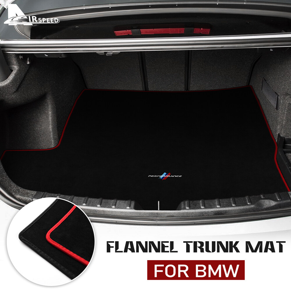 Flannel Car Trunk Mat Anti Dust Anti Noise Interior for BMW 1 3 5 Series