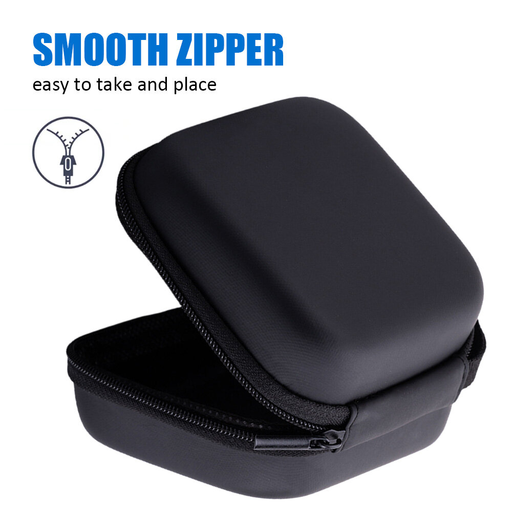 Túi Đựng Tai Nghe Di Động, Túi Đựng Tai Nghe Mini, Không Thấm Nước Earbuds Hộp Phụ Kiện Tai Nghe Hộp Túi Cứng Đựng Cáp USB