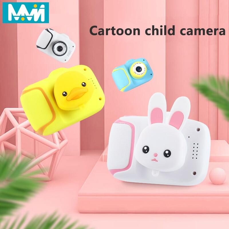 Quà Giáng sinh Children's Camera HD Camera Video Toy kids Camera Cartoon Outdoor Photography Lens protect 32G Memory Card