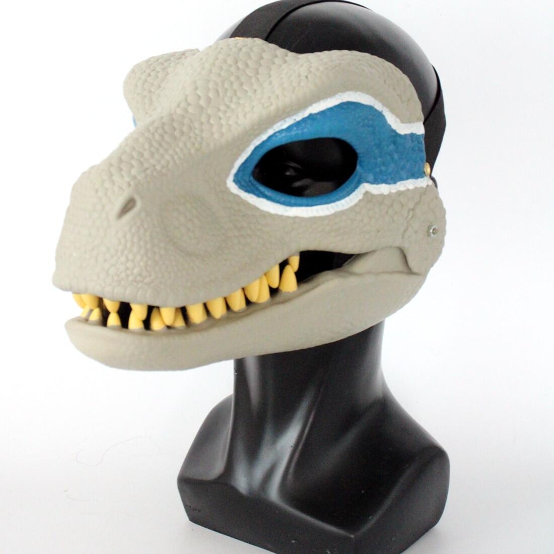 Velociraptor Mask | Blue Dinosaur Mask Jurassic World Raptor Dinosaur ...