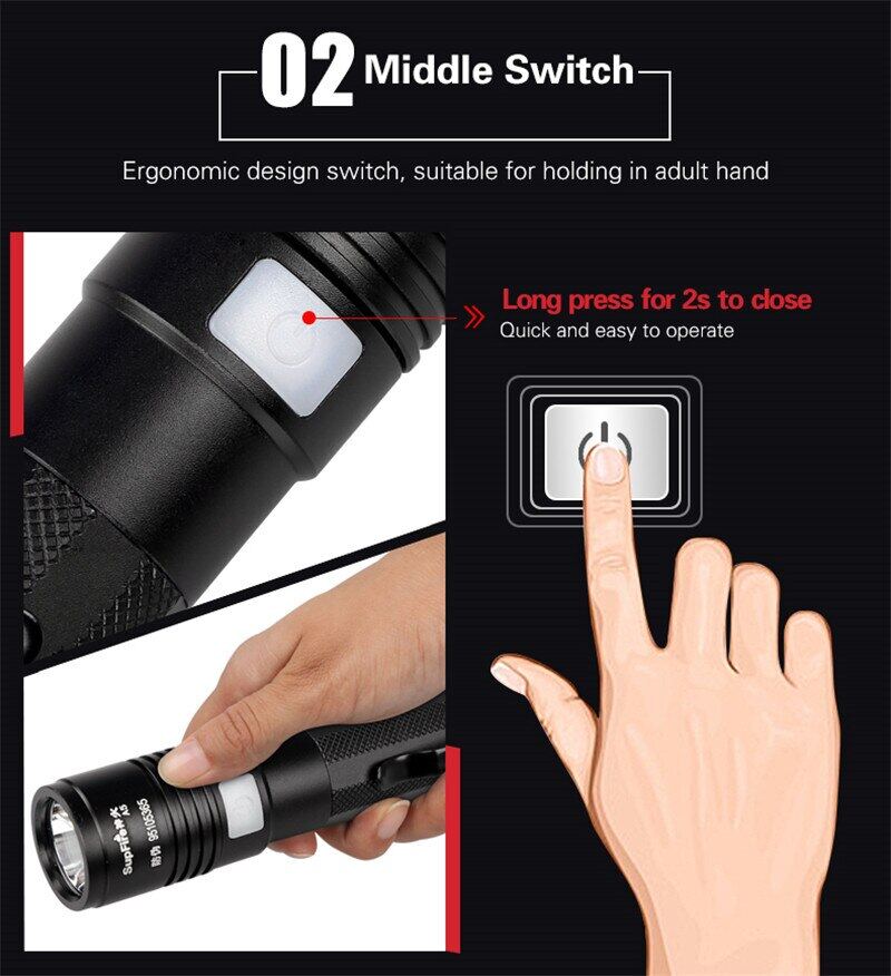 supfire flashlight 03