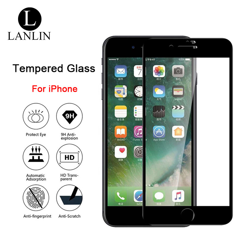 LANLIN Tempered Glass Dành Cho iPhone 11 Pro Max iPhone 11 Pro iPhone 11 iPhone 6S 6 iPhone 7 8 iPho