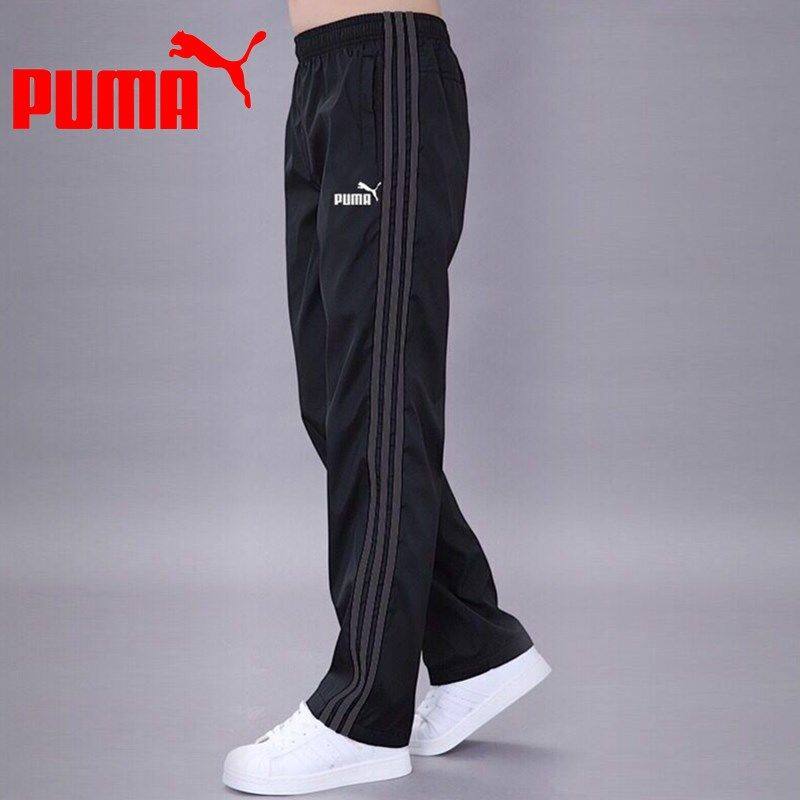 Quick-drying breathable thin section men's pants monolayer polyester slacks loose sliding surface through the screen work trousers